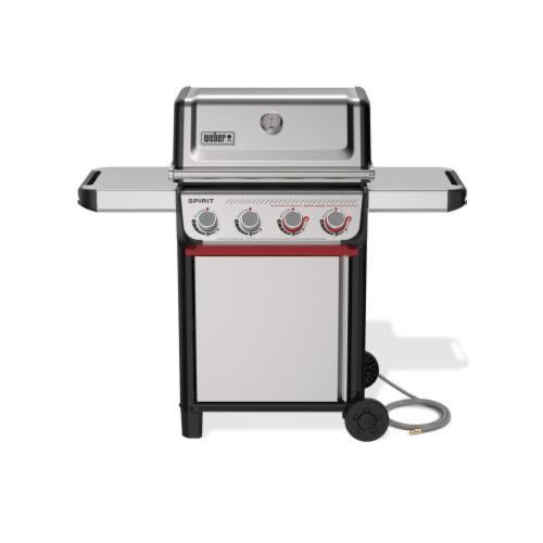 Weber Grills Spirit S 425 Freestanding 4 Burner Natural Gas Grill   Stainless Steel