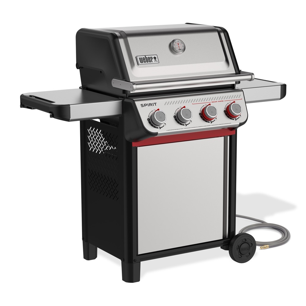 Weber Grills Spirit S 425 Freestanding 4 Burner Natural Gas Grill   Stainless Steel