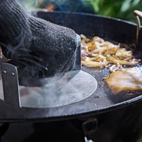 Weber Grills Stainless Steel Griddle Smashed Burger Press