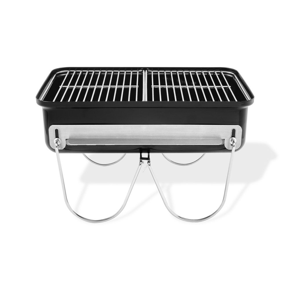 Weber Grills 10 Inch x 8 Inch Complete Replacement Stainless Steel Cooking Grill Grate Set   Fits Weber Go Anywhere Charcoal Grill