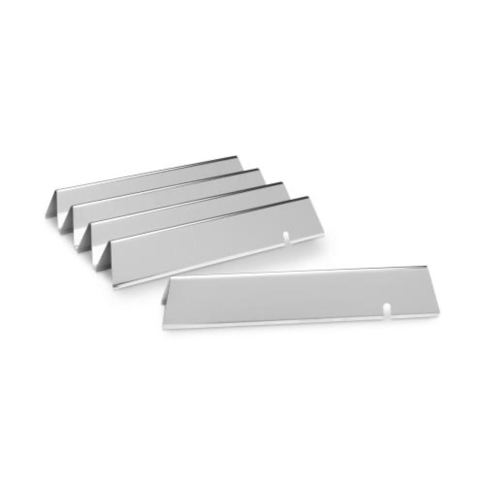 Weber Grills Stainless Steel Flame Tamer Flavorizer Bars for Spirit and Spirit II 300 series gas grills 2013 2024 model years   Set of 5