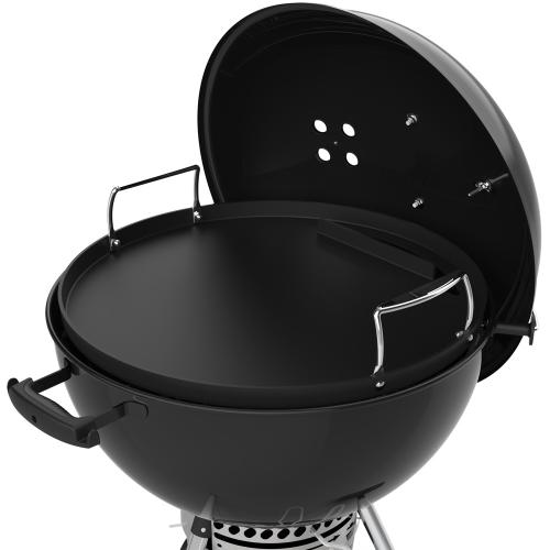 Weber Grills Rust Resistant 22 Inch Round Carbon Steel Griddle Insert for Charcoal Kettle Grills