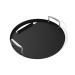 Weber Grills Rust Resistant 22 Inch Round Carbon Steel Griddle Insert for Charcoal Kettle Grills