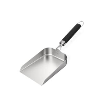 Weber Grills Stainless Steel Griddle Scoop Spatula with Non Slip Handle 3400423 350