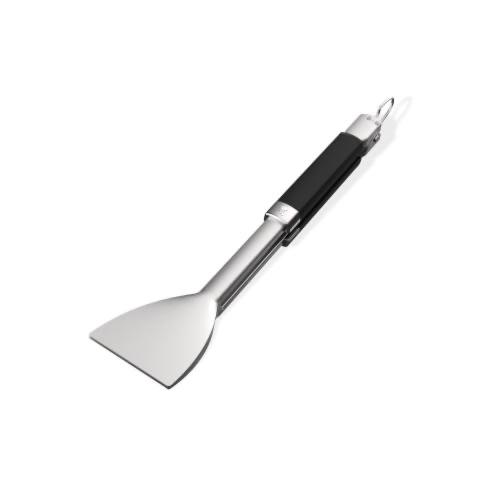 Weber Grills Stainless Steel Flat Grip Tongs with Non Slip Handle