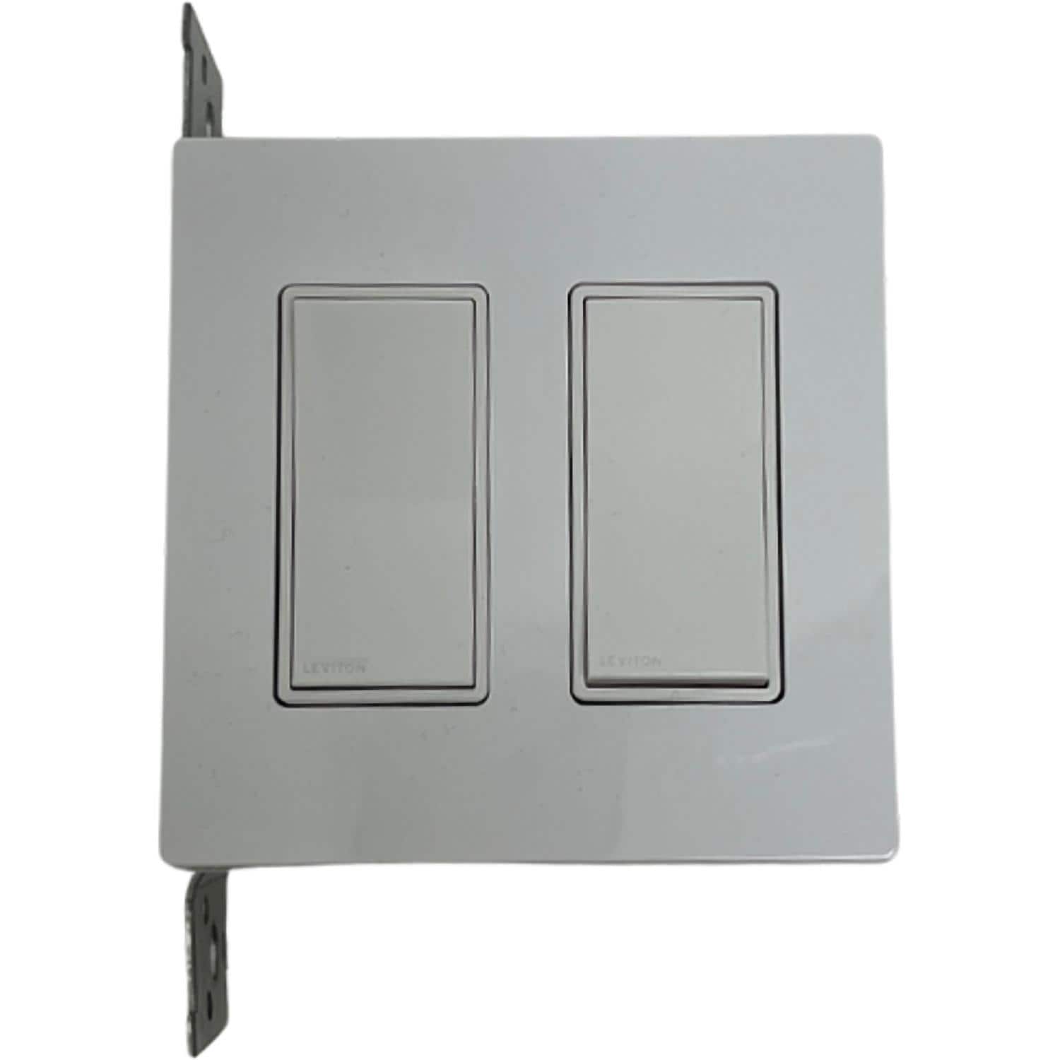 Bromic Heating Manual Dual 20 AMP Switch 120   277V Indoor Kit