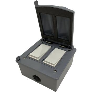 Bromic Heating Manual Dual 20 AMP Switch 120350