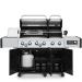 Broil King Regal Q 690 Pro IR 6 Burner Freestanding Natural Gas Grill with Rear Rotisserie Burner and Infrared Searing Side Burner