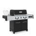 Broil King Regal Q 590 Pro IR 5 Burner Freestanding Natural Gas Grill with Rear Rotisserie Burner and Infrared Searing Side Burner