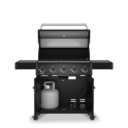 Broil King Crown 520 Shadow 5 Burner Freestanding Propane Gas Grill