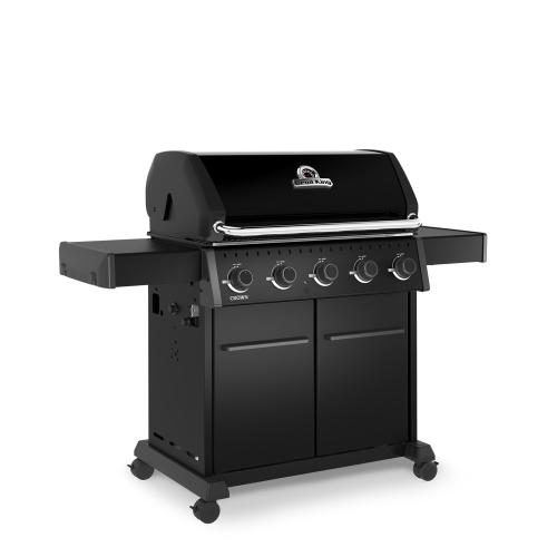 Broil King Crown 520 Shadow 5 Burner Freestanding Propane Gas Grill