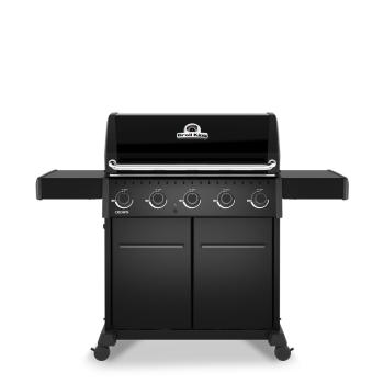 Broil King Crown 520 Shadow 5 Burner Freestanding Propane Gas Grill 1350