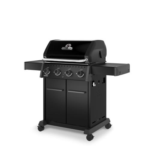 Broil King Crown 420 Shadow 4 Burner Freestanding Propane Gas Grill