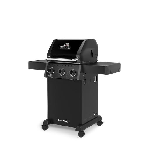 Broil King Crown 310 Shadow 3 Burner Freestanding Propane Gas Grill