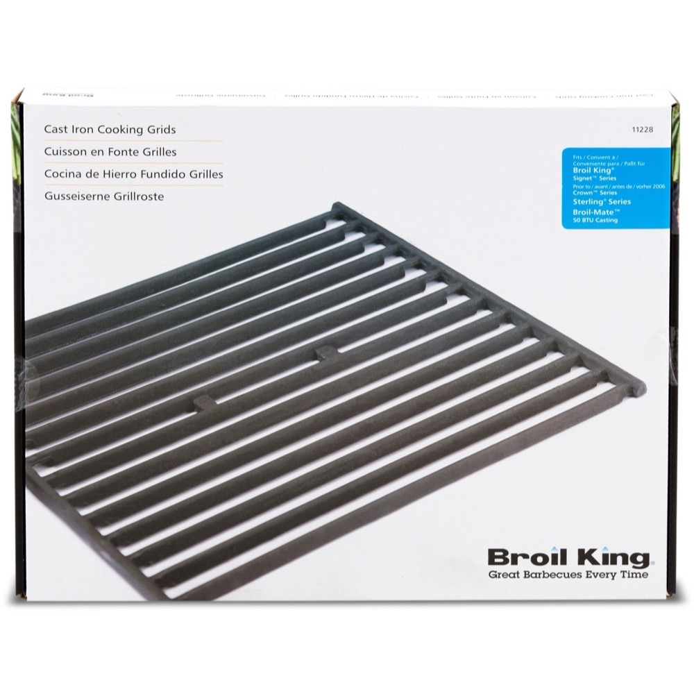 Broil King 2 Piece Cast Iron Cooking Grids for Signet Series Grills