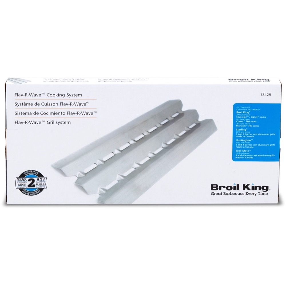 Broil King Flave R Wave Stainless Steel Flame Tamer For Signet  and  Sovereign Grills