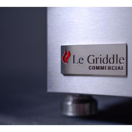  Countertop Natural Gas Commercial Style Flat Top Griddle   6mm Plate