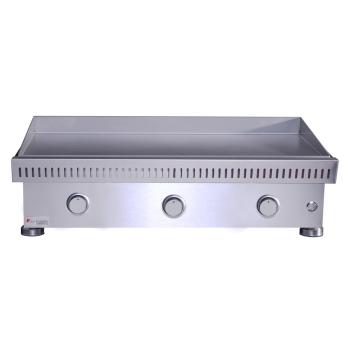 Le Griddle Commercial Series 41 Inch 3 Burner Built In Countertop Natural Gas Commercial Style Flat Top Griddle 3mm Plate350