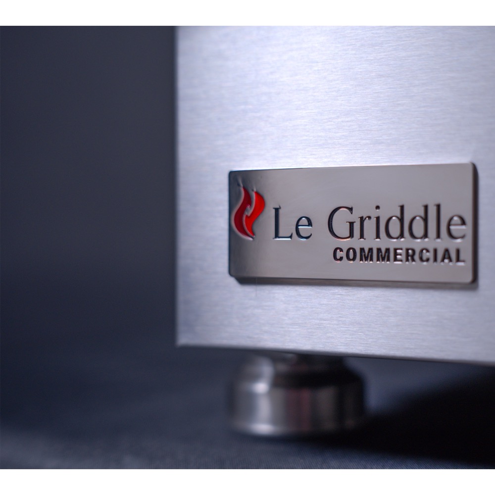  Countertop Natural Gas Commercial Style Flat Top Griddle   6mm Plate