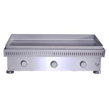 Le Griddle Commercial Series 41 Inch 3 Burner Built In Countertop Natural Gas Commercial Style Flat Top Griddle 6mm Plate350