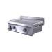 Le Griddle Pro Series 30 Inch 2 Burner Freestanding Natural Gas Commercial Style Flat Top Griddle with Stainless Steel Cart   6mm Plate