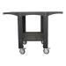 WPPO Black Cart for Karma 25 Inch Pizza Ovens