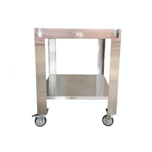 WPPO Stainless Steel Cart for Karma 42 Inch Wood Fired Pizza Oven