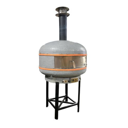 WPPO Lava 40 Inch Professional Digital Wood Fired Oven with Convection Fan