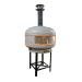 WPPO Lava 40 Inch Professional Digital Wood Fired Oven with Convection Fan