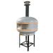 WPPO Lava 48 Inch Professional Digital Wood Fired Oven with Convection Fan