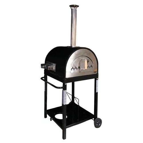 Wood Fired Pizza Oven   Black