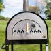 Wood Fired Pizza Oven   Black