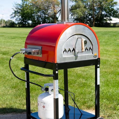 Wood Fired Pizza Oven   Red