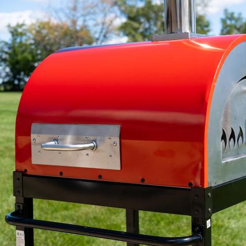Wood Fired Pizza Oven   Red