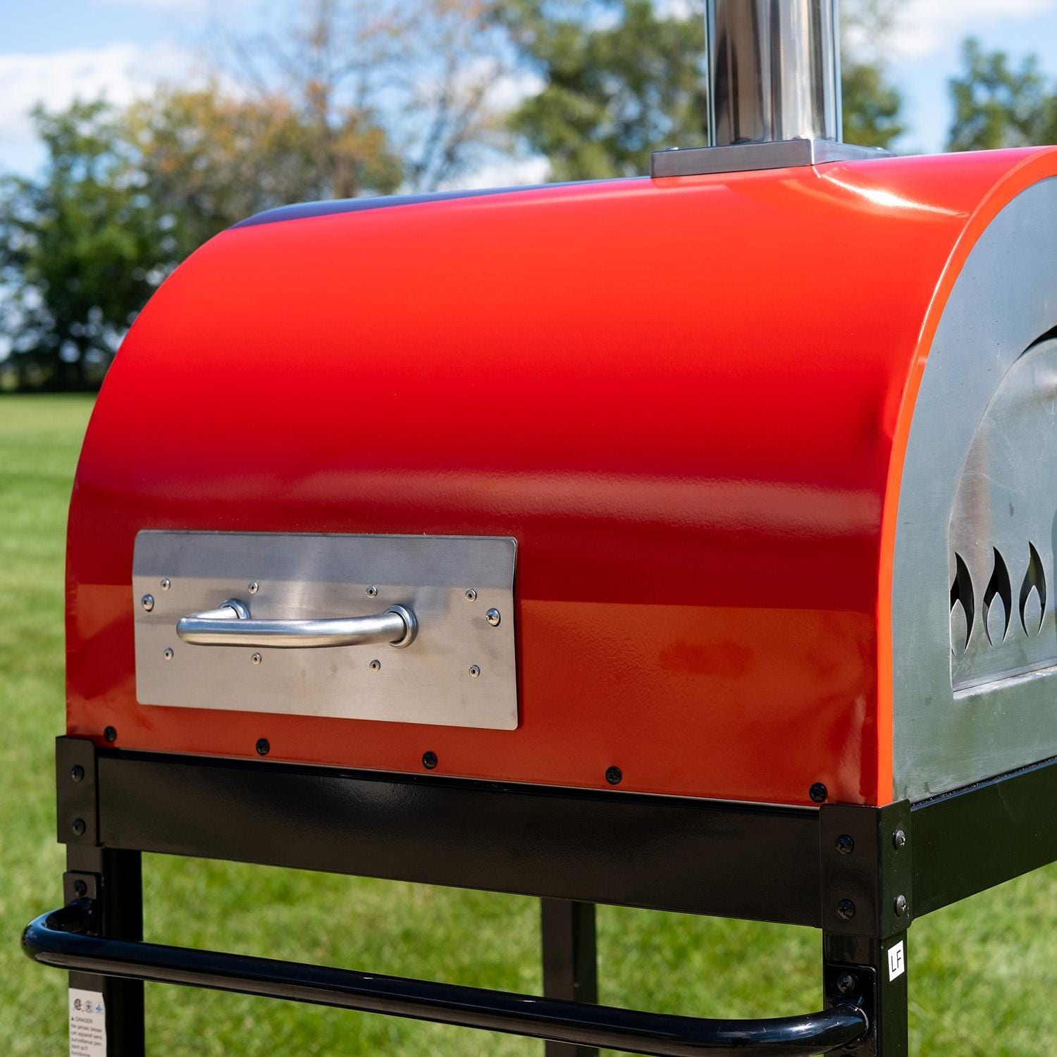 Wood Fired Pizza Oven   Red