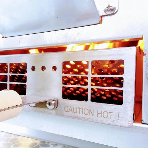 WPPO Le Peppe Portable Eco Wood Fired Oven with Deluxe Peel   Black