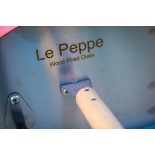 WPPO Le Peppe Portable Eco Wood Fired Oven with Deluxe Peel   Red