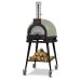 WPPO Infinity 50 Freestanding Hybrid Wood  and  Propane Gas Refractory Pizza Oven   Olive Green