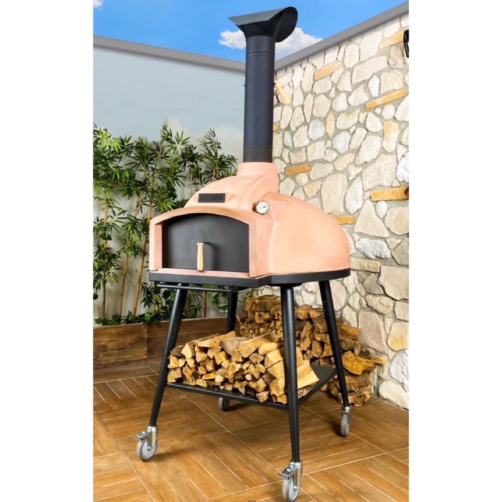 WPPO Red Rock 100 Wood Fired Stone Bread Oven   PRO 100 Edition