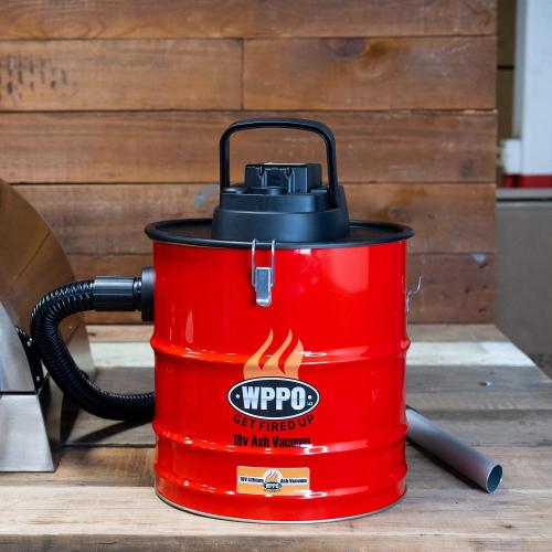 WPPO LLC 18V Rechargeable Ash Vacuum with Bonus Vac Value Pack