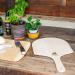 WPPO 12 X 24 Square New Zealand Wooden Pizza Peel   Set of 2