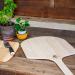WPPO 14 X 24 Square New Zealand Wooden Pizza Peel   Set of 2