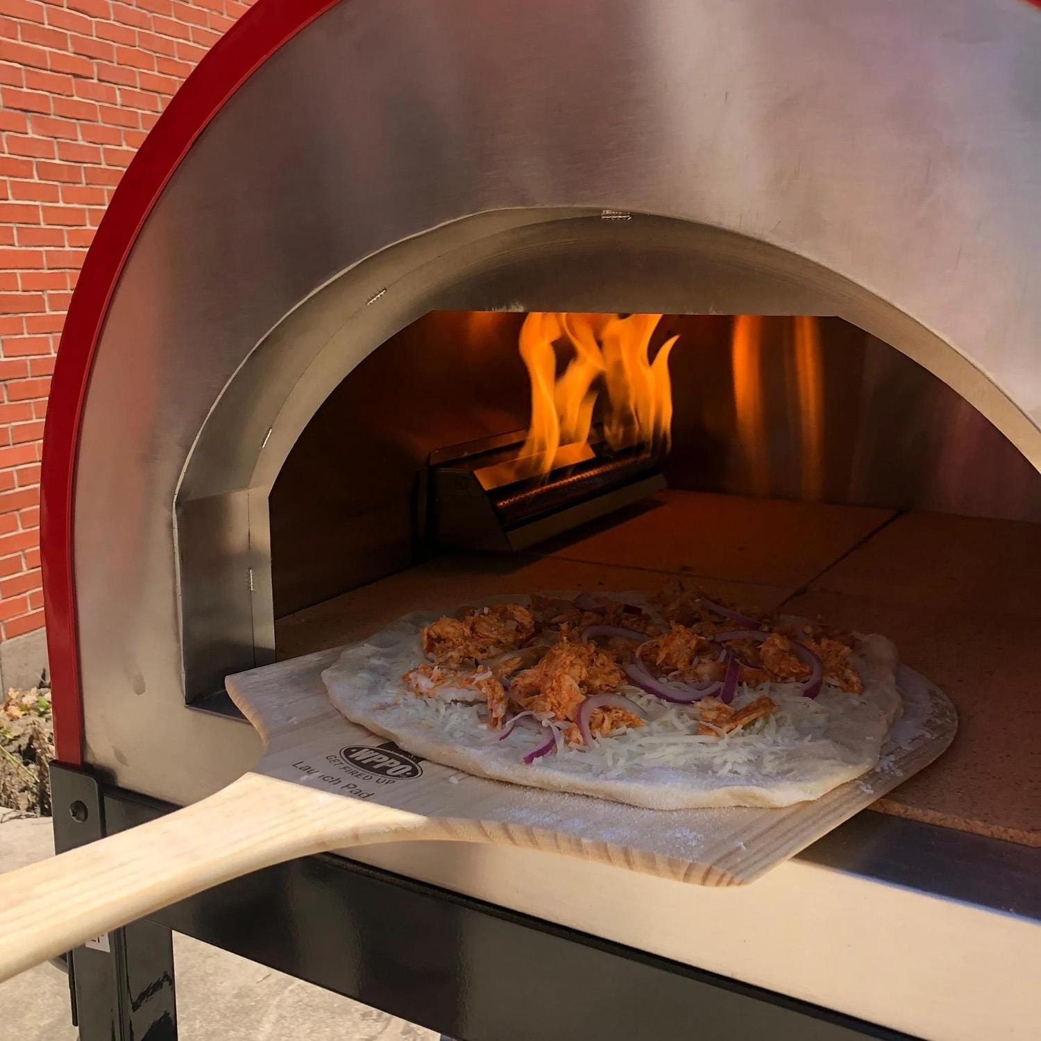 WPPO 16 X 36 Square New Zealand Wooden Pizza Peel   Set of 2