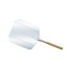 WPPO 12 Inch x 26 Inch Traditional Aluminum Pizza Peel with Wood Handle