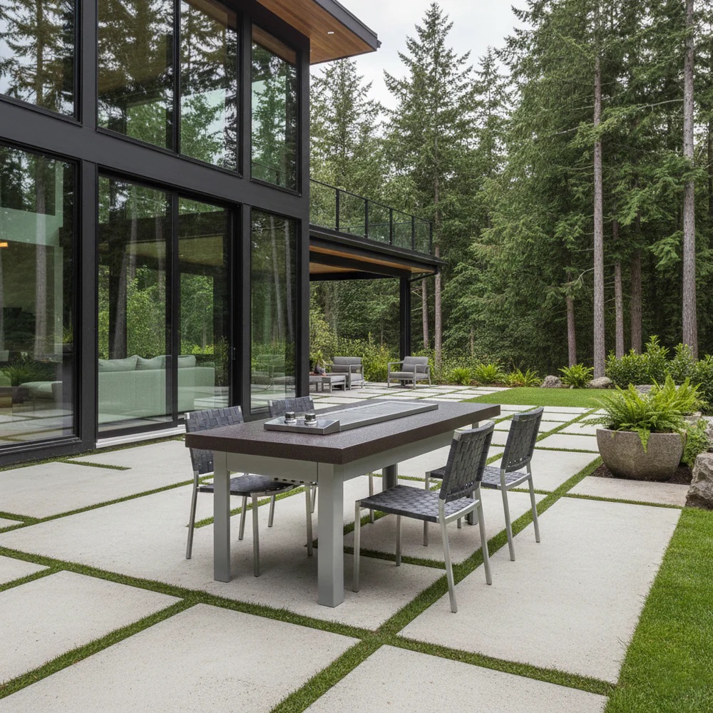 Videl USA Anza Single Burner Built In Natural Gas Drop In Tabletop Grill