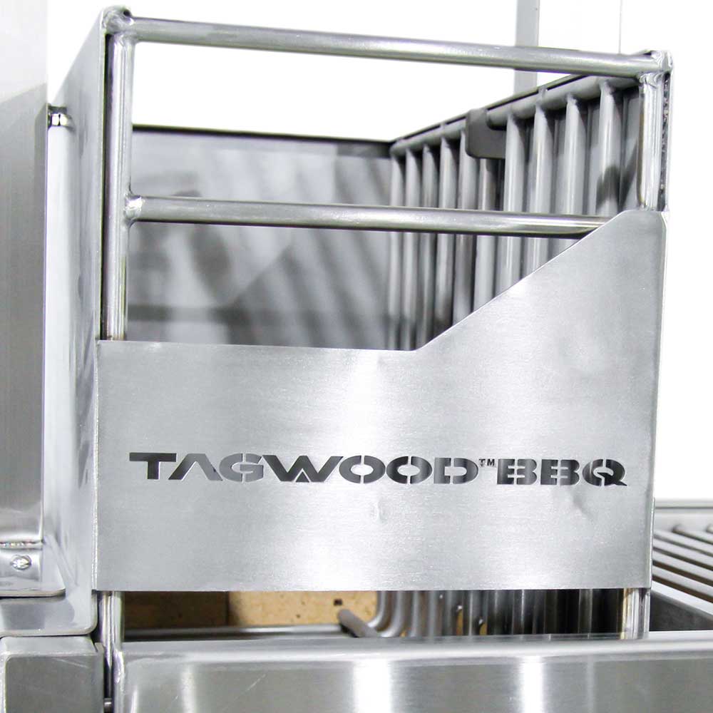 Tagwood BBQ 50 Inch Built In Stainless Steel Santa Maria Argentine Charcoal Grill