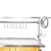 Tagwood BBQ 50 Inch Built In Stainless Steel Santa Maria Argentine Charcoal Grill   Partially Assembled