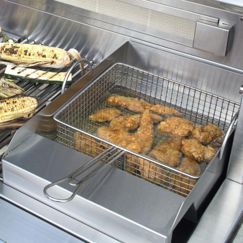 Alfresco Grills Steamer and Fryer for Gas Grills