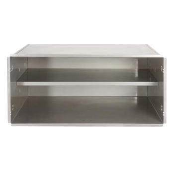 Alfresco Grills 30 Inch Stainless Steel Double Island Door Enclosure with Shelf AXE 30E350