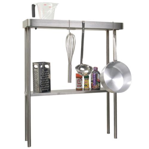 Alfresco Grills Stainless Steel High Shelf with Pot Rack for 30 Inch Versa Sink